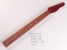 LUTHIER SPECIAL - XGP TE RW Neck 22 Stainless Frets, Ball Ends, Red Big Flake Metal Cap